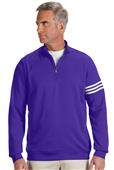 Adidas Golf Mens Climalite 3-Stripes Pullover