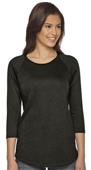 Authentic Pigment Ladies True Spirit Raglan Tee Authentic Pigment Ladies True Spirit Raglan Tee