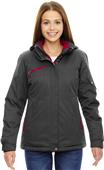North End Ladies Rivet Textured Insulated Jacket North End Ladies Rivet Textured Insulated Jacket