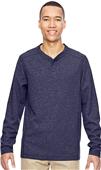 North End Mens Excursion Nomad Waffle Henley North End Mens Excursion Nomad Waffle Henley