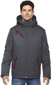 North End Mens Rivet Textured Insulated Jacket North End Mens Rivet Textured Insulated Jacket