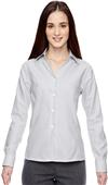 North End Sport Blue Ladies Wrinkle-Free Shirt North End Sport Blue Ladies Wrinkle-Free Shirt