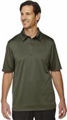 North End Sport Red Mens Exhilarate Polo Shirt North End Sport Red Mens Exhilarate Polo Shirt