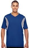 Team 365 Mens Short-Sleeve Athletic V-Neck Jersey Team 365 Mens Short-Sleeve Athletic V-Neck Jersey