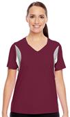 Team 365 Ladies Short-Sleeve V-Neck Jersey Team 365 Ladies Short-Sleeve V-Neck Jersey