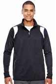 Team 365 Mens Elite Performance Quarter-Zip Jacket Team 365 Mens Elite Performance Quarter-Zip Jacket