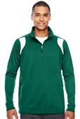 Team 365 Mens Elite Performance Quarter-Zip Jacket Team 365 Mens Elite Performance Quarter-Zip Jacket