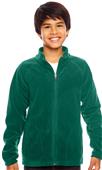 Team 365 Youth Campus Microfleece Jacket Team 365 Youth Campus Microfleece Jacket