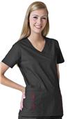 Maevn PrimaFlex Women's Mock Wrap Scrub Tops Maevn PrimaFlex Women's Mock Wrap Scrub Tops