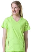 Maevn PrimaFlex Women's Mock Wrap Scrub Tops Maevn PrimaFlex Women's Mock Wrap Scrub Tops