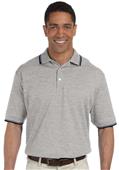 Devon & Jones Mens Tip Perfect Pima Interlock Polo Devon & Jones Mens Tip Perfect Pima Interlock Polo