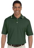 Devon & Jones Mens Tip Perfect Pima Interlock Polo Devon & Jones Mens Tip Perfect Pima Interlock Polo