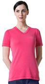 Maevn Modal Women's Curved V-Neck Knit Scrub Tops Maevn Modal Women's Curved V-Neck Knit Scrub Tops
