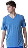 Maevn Modal Men's Curved V-Neck Knit Scrub Tops