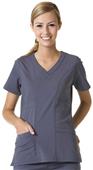 Maevn EcoFlex Women's Curved V-Neck Scrub Tops Maevn EcoFlex Women's Curved V-Neck Scrub Tops