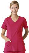 Maevn EcoFlex Women's Curved V-Neck Scrub Tops Maevn EcoFlex Women's Curved V-Neck Scrub Tops