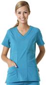 Maevn EcoFlex Women's Curved V-Neck Scrub Tops Maevn EcoFlex Women's Curved V-Neck Scrub Tops