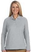 Devon & Jones Ladies Pima Piqué Long-Sleeve Polo