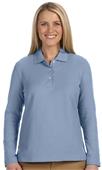 Devon & Jones Ladies Pima Piqué Long-Sleeve Polo