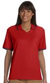Devon & Jones Lady Tip Perfect Pima Interlock Polo Devon & Jones Lady Tip Perfect Pima Interlock Polo