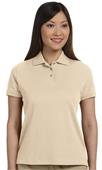 Devon/Jones Lady Solid Perfect Pima Interlock Polo Devon/Jones Lady Solid Perfect Pima Interlock Polo