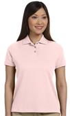 Devon/Jones Lady Solid Perfect Pima Interlock Polo Devon/Jones Lady Solid Perfect Pima Interlock Polo
