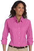 Devon & Jones Ladies 3/4 Stretch Poplin Blouse