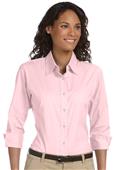 Devon & Jones Ladies 3/4 Stretch Poplin Blouse