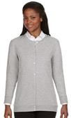 Devon & Jones Ladies Perfect Fit Ribbon Cardigan Devon & Jones Ladies Perfect Fit Ribbon Cardigan
