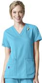 Carhartt Women's V-Neck Media Scrub Top Carhartt Women's V-Neck Media Scrub Top