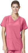 Carhartt Women's Y-Neck Fashion Scrub Top Carhartt Women's Y-Neck Fashion Scrub Top