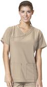 Carhartt Women's Y-Neck Fashion Scrub Top Carhartt Women's Y-Neck Fashion Scrub Top