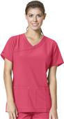 Carhartt Women's Y-Neck Fashion Scrub Top Carhartt Women's Y-Neck Fashion Scrub Top