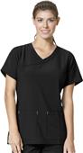 Carhartt Women's Y-Neck Fashion Scrub Top Carhartt Women's Y-Neck Fashion Scrub Top