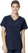 Carhartt Women's Y-Neck Fashion Scrub Top Carhartt Women's Y-Neck Fashion Scrub Top