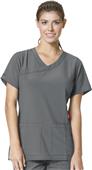 Carhartt Women's Y-Neck Fashion Scrub Top Carhartt Women's Y-Neck Fashion Scrub Top