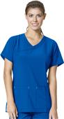 Carhartt Women's Y-Neck Fashion Scrub Top Carhartt Women's Y-Neck Fashion Scrub Top