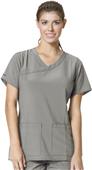 Carhartt Women's Y-Neck Fashion Scrub Top Carhartt Women's Y-Neck Fashion Scrub Top