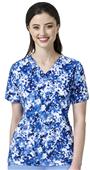 Carhartt Women's V-Neck Print Scrub Top Carhartt Women's V-Neck Print Scrub Top