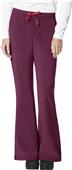 Carhartt Women's Flat Front Flare Scrub Pants Carhartt Women's Flat Front Flare Scrub Pants