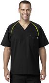 Carhartt Men's V-Neck Raglan Scrub Top Carhartt Men's V-Neck Raglan Scrub Top