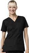 Carhartt Women's Mock Wrap Ripstop Scrub Top
