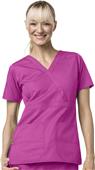 Carhartt Women's Mock Wrap Ripstop Scrub Top