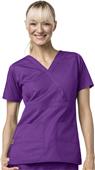 Carhartt Women's Mock Wrap Ripstop Scrub Top