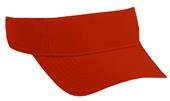OC Sports Adj Polyester/Spandex 2 1/4" Crown Visor