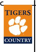 College Clemson Tigers 2-Sided Country Garden Flag College Clemson Tigers 2-Sided Country Garden Flag