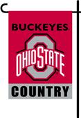 College Ohio State 2-Sided Country Garden Flag College Ohio State 2-Sided Country Garden Flag