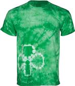 Dyenomite Novelty Shamrock Tie Dye T-Shirt Dyenomite Novelty Shamrock Tie Dye T-Shirt
