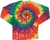Dyenomite Spiral Tie Dye Long Sleeve Shirts Dyenomite Spiral Tie Dye Long Sleeve Shirts