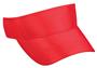 Adjustable Dazzle Polyester Visors 10 Colors